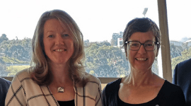 Mellissa Bradley and Kathryn Bothe - Water Sensitive SA program management team